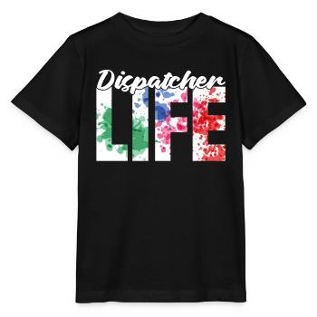 Emergency call control center operations center life - Stanley/Stella MINI CREATOR Kids’ T-Shirt - black - Front - Mikhail (115cm)