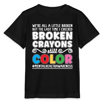 Psychologue Psychologue Lustig - T-shirt bio MINI CREATOR Stanley/Stella Enfant - noir - Devant - Mikhail (115cm)
