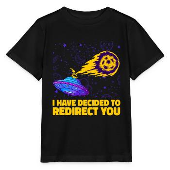 Vaisseau spatial spatial Astroïde de diversion - T-shirt bio MINI CREATOR Stanley/Stella Enfant - noir - Devant - Mikhail (115cm)