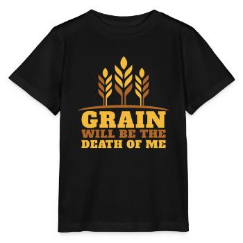 Plaisir sans gluten - T-shirt bio MINI CREATOR Stanley/Stella Enfant - noir - Devant - Mikhail (115cm)