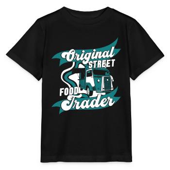 Camions de cuisine de rue - T-shirt bio MINI CREATOR Stanley/Stella Enfant - noir - Devant - Mikhail (115cm)