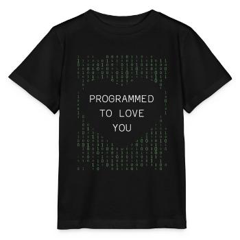 Developer Coder Programmer - Stanley/Stella MINI CREATOR Kids’ T-Shirt - black - Front - Mikhail (115cm)