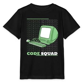 Entwickler Coder Programmierer Rechner - Stanley/Stella Kinder T-Shirt MINI CREATOR  - Schwarz - Vorne - Mikhail (115cm)