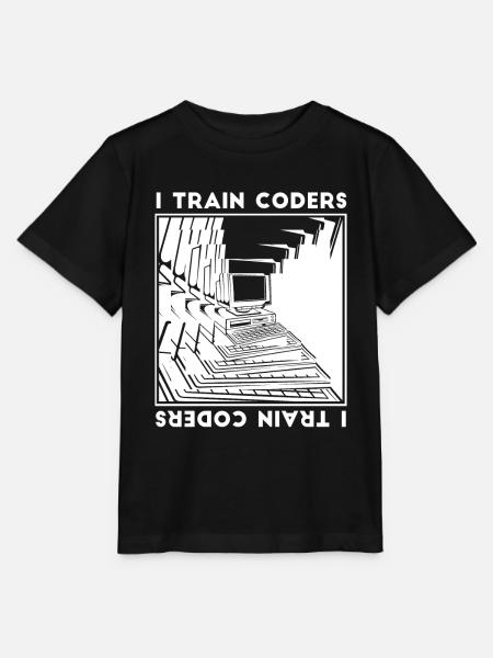 Entwickler Coder Programmierer Rechner - Stanley/Stella Kinder T-Shirt MINI CREATOR - Schwarz