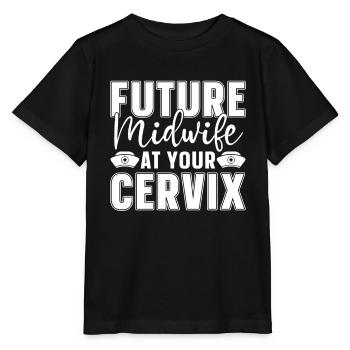 Midwife Cervix Future Midwife - Stanley/Stella MINI CREATOR Kids’ T-Shirt - black - Front - Mikhail (115cm)