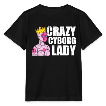 Robotique Ai Robot Cyborg - T-shirt bio MINI CREATOR Stanley/Stella Enfant - noir - Devant - Mikhail (115cm)