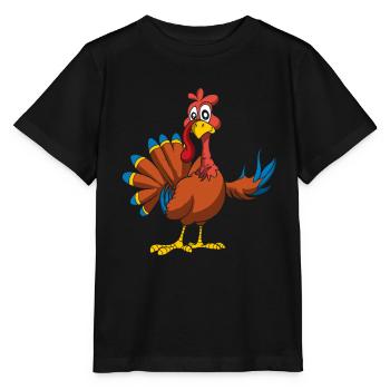 Action de grâce - T-shirt bio MINI CREATOR Stanley/Stella Enfant - noir - Devant - Mikhail (115cm)