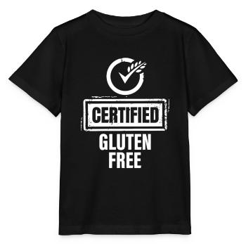 Sans gluten - T-shirt bio MINI CREATOR Stanley/Stella Enfant - noir - Devant - Mikhail (115cm)