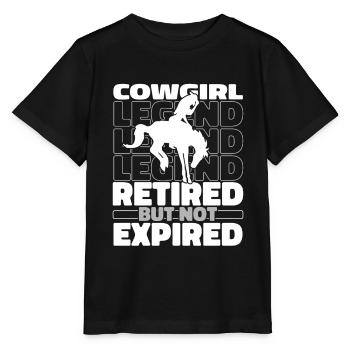 Retired Rodeo - Stanley/Stella MINI CREATOR Kids’ T-Shirt - black - Front - Mikhail (115cm)