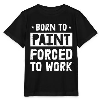 Painter Painter Funny - Stanley/Stella MINI CREATOR Kids’ T-Shirt - black - Front - Mikhail (115cm)