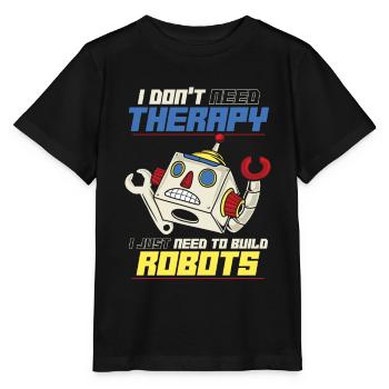 Robotique Ai robot - T-shirt bio MINI CREATOR Stanley/Stella Enfant - noir - Devant - Mikhail (115cm)