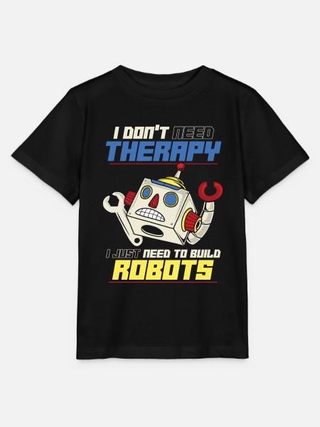 Robotik Ai Roboter - Stanley/Stella Kinder T-Shirt MINI CREATOR - Schwarz