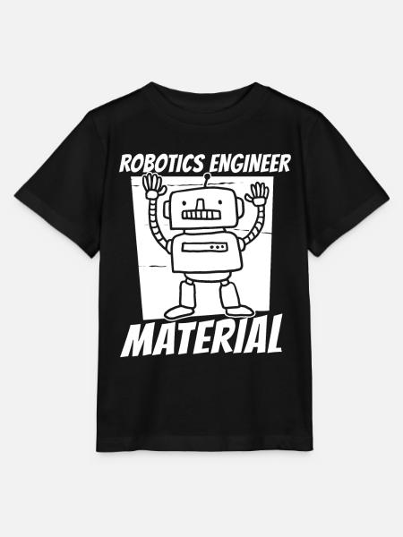 Robotik Ai Roboter - Stanley/Stella Kinder T-Shirt MINI CREATOR - Schwarz