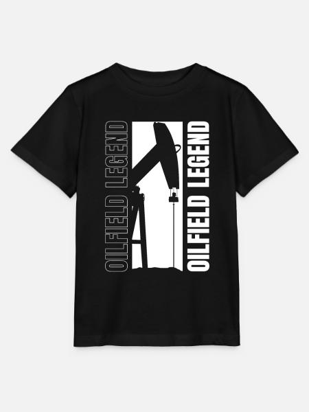 Ölfeld Bohrinsel Witzig - Stanley/Stella Kinder T-Shirt MINI CREATOR - Schwarz