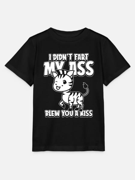 Zebra Witzig - Stanley/Stella Kinder T-Shirt MINI CREATOR - Schwarz