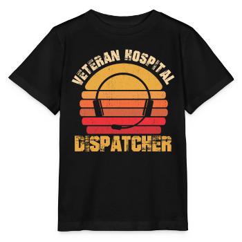 Notruf Leitstelle Einsatzzentrale - Stanley/Stella Kinder T-Shirt MINI CREATOR  - Schwarz - Vorne - Mikhail (115cm)