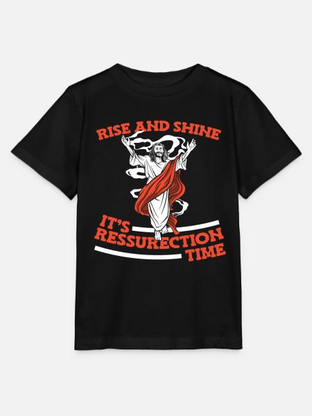 Christ Christentum Auferstehung - Stanley/Stella Kinder T-Shirt MINI CREATOR  - Schwarz