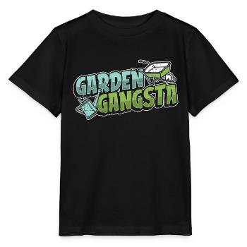 Hobbygärtner Garten - Stanley/Stella Kinder T-Shirt MINI CREATOR  - Schwarz - Vorne - Mikhail (115cm)
