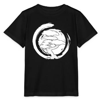 Bonsaï - T-shirt bio MINI CREATOR Stanley/Stella Enfant - noir - Devant - Mikhail (115cm)