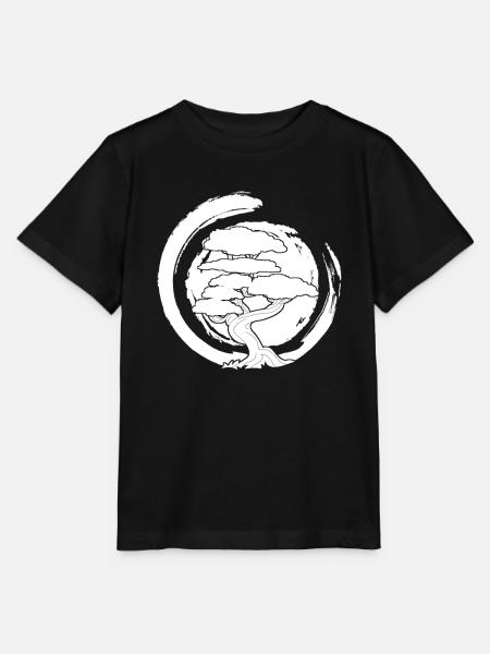 Bonsai Baum - Stanley/Stella Kinder T-Shirt MINI CREATOR  - Schwarz