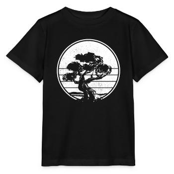 Bonsaï - T-shirt bio MINI CREATOR Stanley/Stella Enfant - noir - Devant - Mikhail (115cm)
