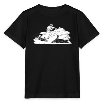 Jet Ski - T-shirt bio MINI CREATOR Stanley/Stella Enfant - noir - Devant - Mikhail (115cm)