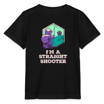 Tir à l’arc Tir à l’arc Archer Humour - T-shirt bio MINI CREATOR Stanley/Stella Enfant - noir - Devant - Mikhail (115cm)