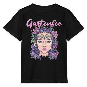 Hobbygärtner Garten - Stanley/Stella Kinder T-Shirt MINI CREATOR  - Schwarz - Vorne - Mikhail (115cm)