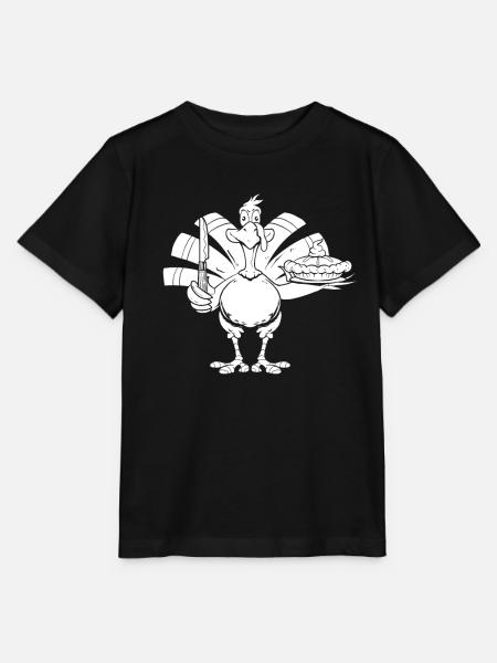 Thanksgiving - Stanley/Stella Kinder T-Shirt MINI CREATOR - Schwarz