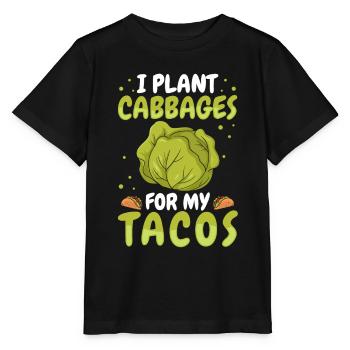 Hobbygärtner Garten Kohl - Stanley/Stella Kinder T-Shirt MINI CREATOR  - Schwarz - Vorne - Mikhail (115cm)