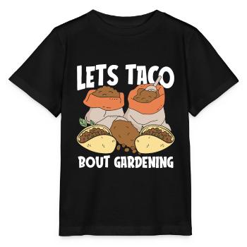Hobbygärtner Garten Witzig - Stanley/Stella Kinder T-Shirt MINI CREATOR  - Schwarz - Vorne - Mikhail (115cm)