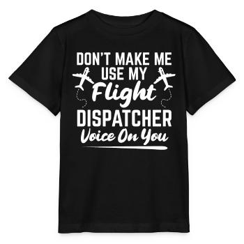 Voix du centre de contrôle des appels d’urgence - T-shirt bio MINI CREATOR Stanley/Stella Enfant - noir - Devant - Mikhail (115cm)