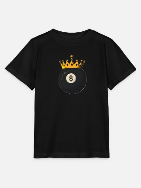 Billard Billardturnier - Stanley/Stella Kinder T-Shirt MINI CREATOR - Schwarz
