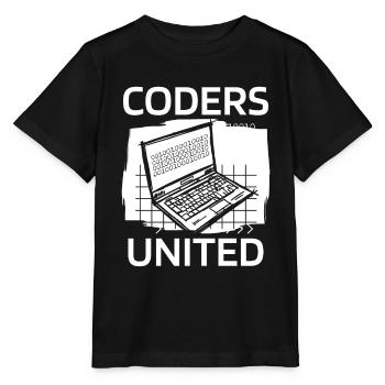 Programmeur Codeur développeur - T-shirt bio MINI CREATOR Stanley/Stella Enfant - noir - Devant - Mikhail (115cm)