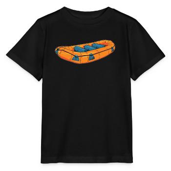 Rafting - T-shirt bio MINI CREATOR Stanley/Stella Enfant - noir - Devant - Mikhail (115cm)