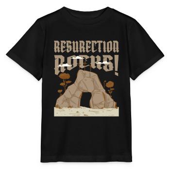 Christ Christentum Grab - Stanley/Stella Kinder T-Shirt MINI CREATOR  - Schwarz - Vorne - Mikhail (115cm)