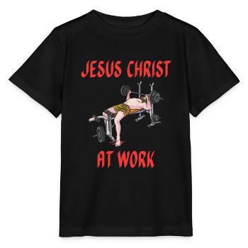 Training Christian Christianity - Stanley/Stella MINI CREATOR Kids’ T-Shirt - black - Front - Mikhail (115cm)