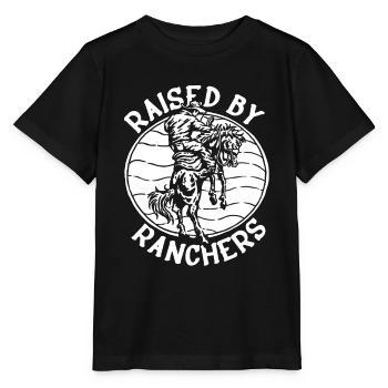 Rodeo Cowboy Rancher Ranch Cowboy - Stanley/Stella Kinder T-Shirt MINI CREATOR  - Schwarz - Vorne - Mikhail (115cm)
