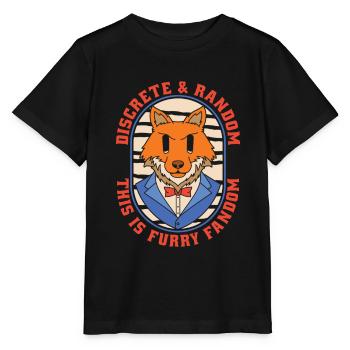 Furry Fandom Fursuits Funny - Stanley/Stella MINI CREATOR Kids’ T-Shirt - black - Front - Mikhail (115cm)
