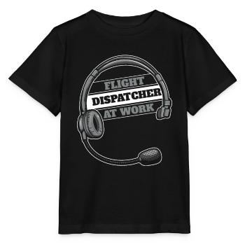 Vol du centre de contrôle des appels d’urgence - T-shirt bio MINI CREATOR Stanley/Stella Enfant - noir - Devant - Mikhail (115cm)