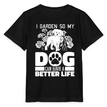 Hobbygärtner Garten - Stanley/Stella Kinder T-Shirt MINI CREATOR  - Schwarz - Vorne - Mikhail (115cm)