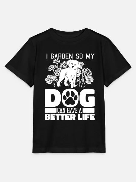 Hobbygärtner Garten - Stanley/Stella Kinder T-Shirt MINI CREATOR - Schwarz