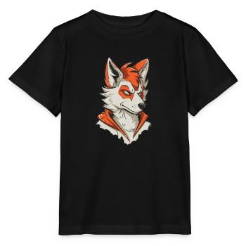 Furry Fandom Fursuits - Stanley/Stella MINI CREATOR Kids’ T-Shirt - black - Front - Mikhail (115cm)