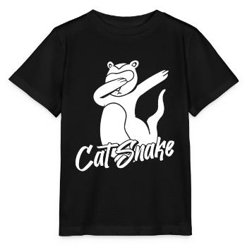 Putois furet - T-shirt bio MINI CREATOR Stanley/Stella Enfant - noir - Devant - Mikhail (115cm)