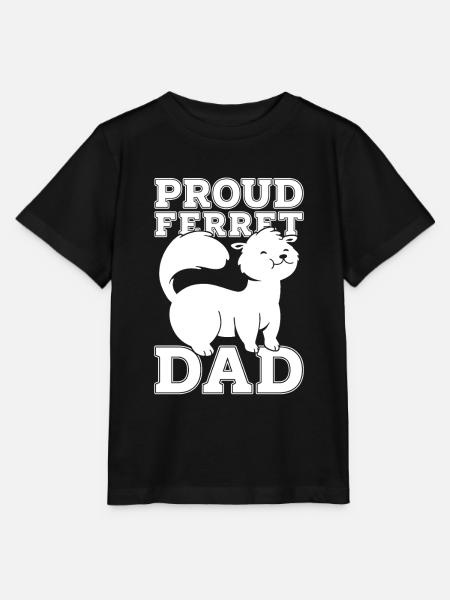 Frettchen Iltis - Stanley/Stella Kinder T-Shirt MINI CREATOR - Schwarz