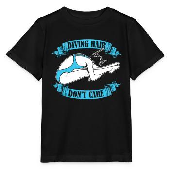 Diving Diving Funny - Stanley/Stella MINI CREATOR Kids’ T-Shirt - black - Front - Mikhail (115cm)