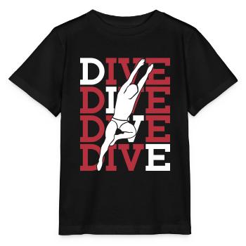 Plongeurs plongeurs - T-shirt bio MINI CREATOR Stanley/Stella Enfant - noir - Devant - Mikhail (115cm)