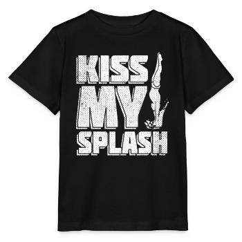 Plongée Plongée Plongée Pulvérisation - T-shirt bio MINI CREATOR Stanley/Stella Enfant - noir - Devant - Mikhail (115cm)