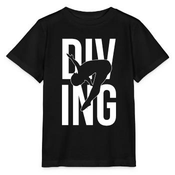 Plongeurs plongeurs - T-shirt bio MINI CREATOR Stanley/Stella Enfant - noir - Devant - Mikhail (115cm)