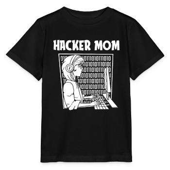 Programmeur Codeur développeur - T-shirt bio MINI CREATOR Stanley/Stella Enfant - noir - Devant - Mikhail (115cm)